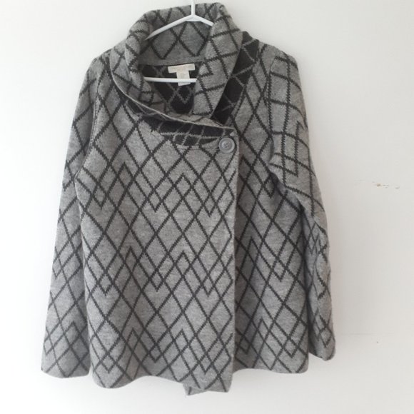 Christian Siriano Wool Blend Jacket Sz M - Picture 1 of 8